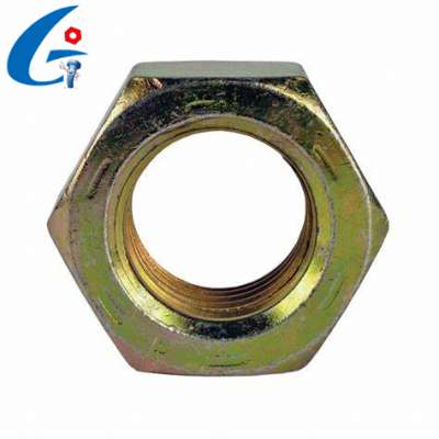 Yellow Zinc Plated Grade8.8 UNC Hex Nut