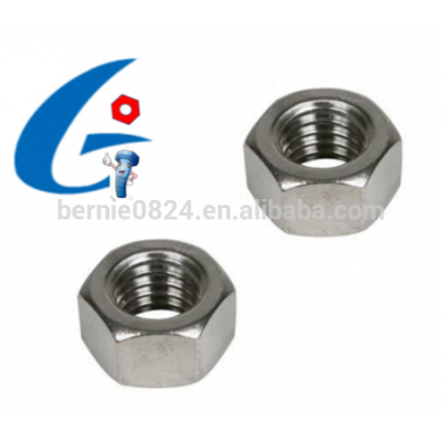 A2-70 A2-80 A4 SS304 SS316 Stainless steel SS Hex Nut DIN934