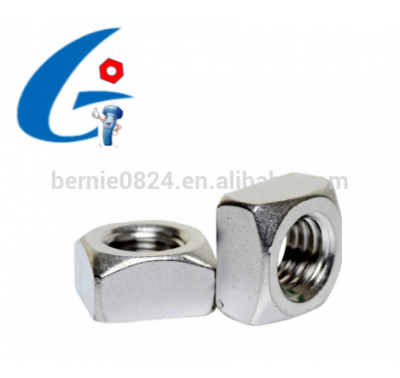 Chamfered Square Nut sockets A2/A4 (T304/316) Stainless Steel Din 557